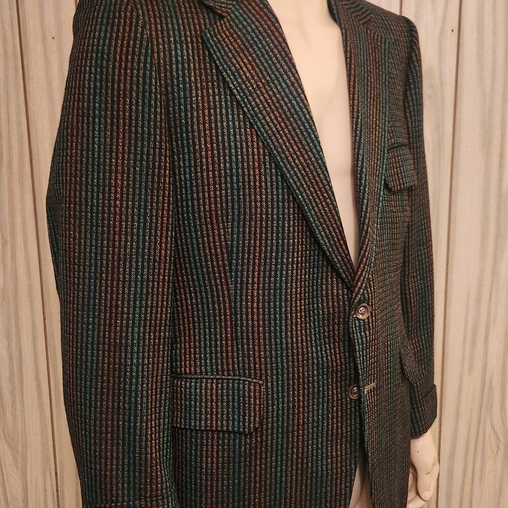 Vintage Sport Coat 41r Custom Mod Hollywood 1960s - image 3